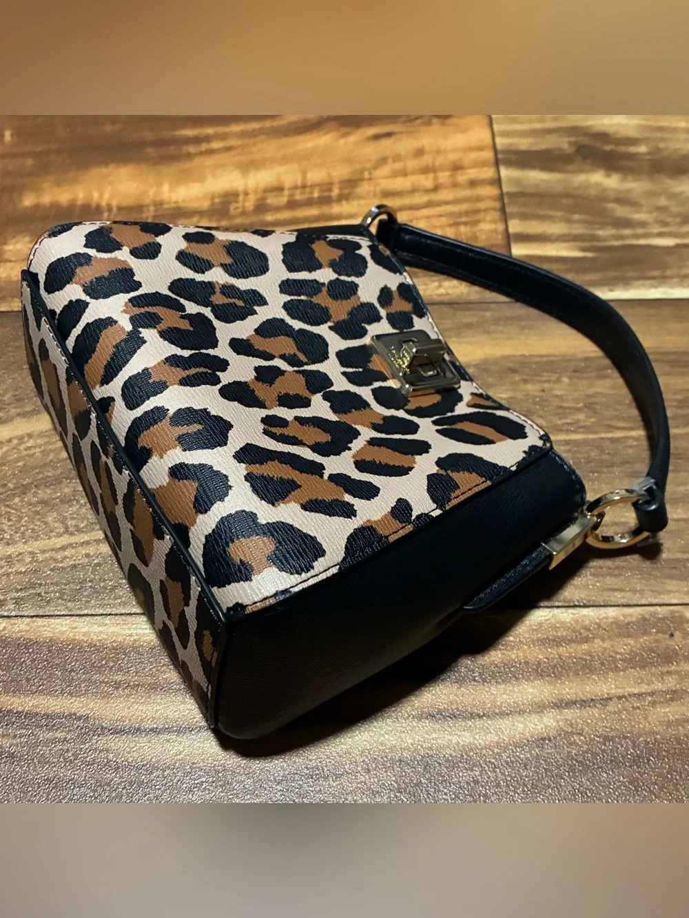 Kate Spade PHOEBE Leopard Mini Top Handle Bag